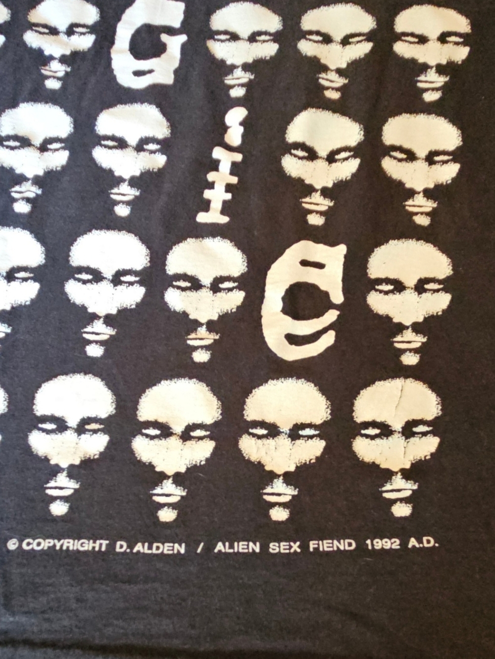 👽🪄1992 Alien Sex Fiend MAGIC PUNK Indus METAL Tee XL USA MADE RARE GPC.🪄👽 - Picture 2 of 7